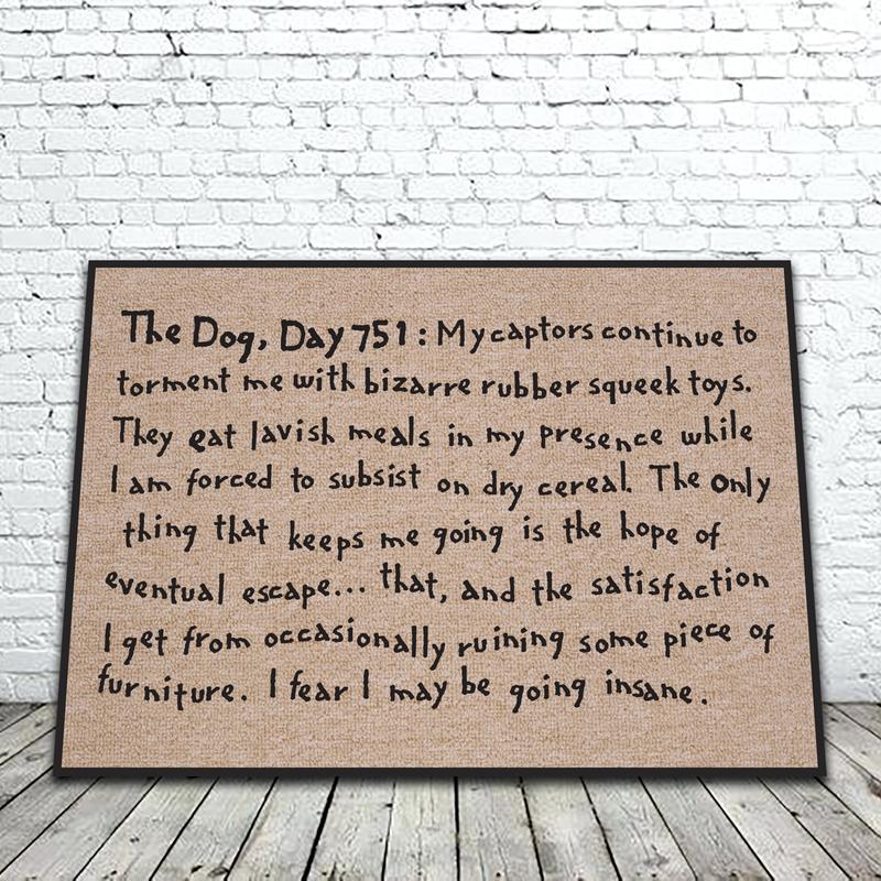 The Dog, Day 751 doormat image 0