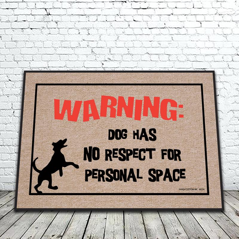 Personal Space Dog doormat image 0