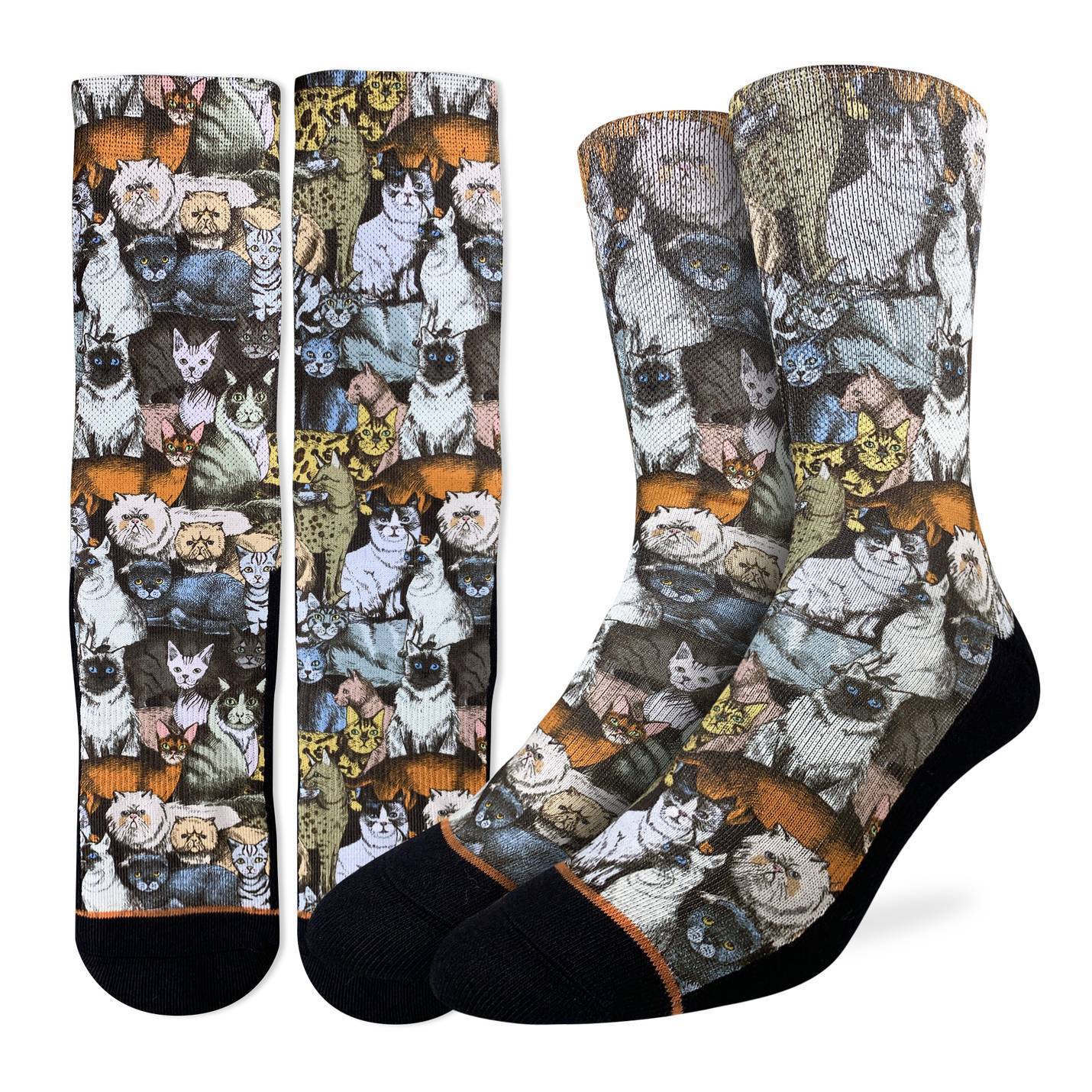 Men's Social Cats Socks image 0
