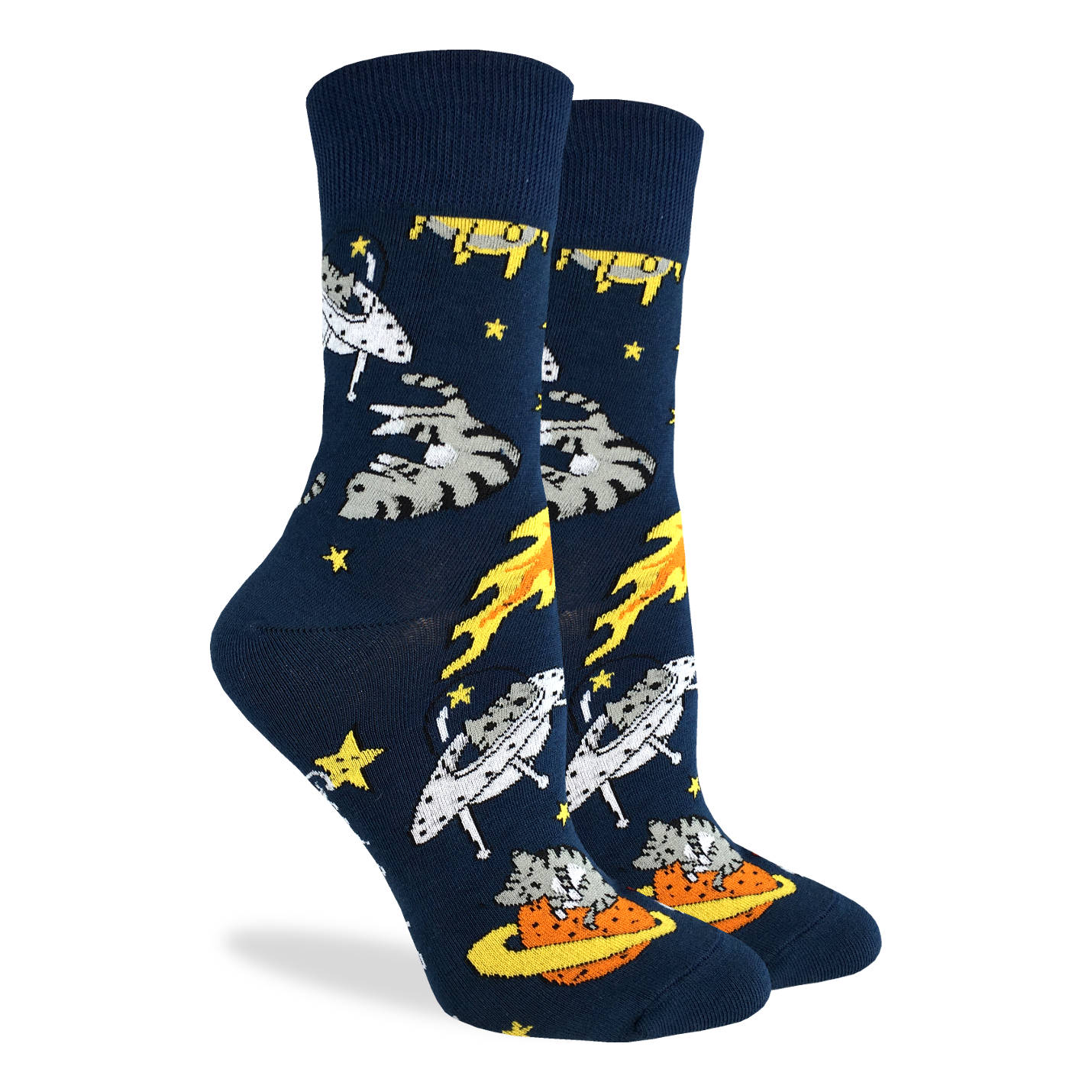Women's Space Cat Socks image 1