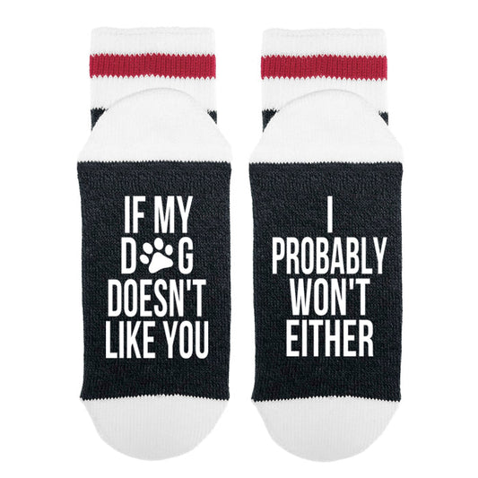 If My Dog Doesn't Like You - I Probably Won't Either Lumberjack Socks image 0