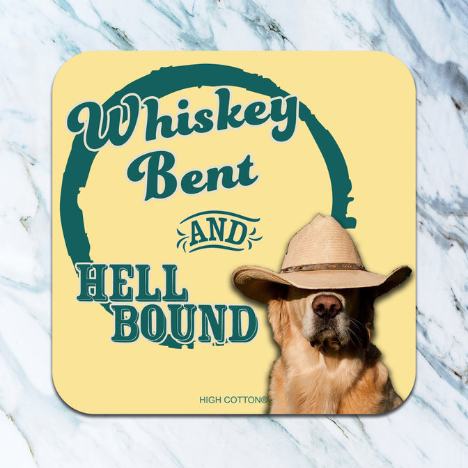 Whiskey Bent and Hell Bound coaster image 0