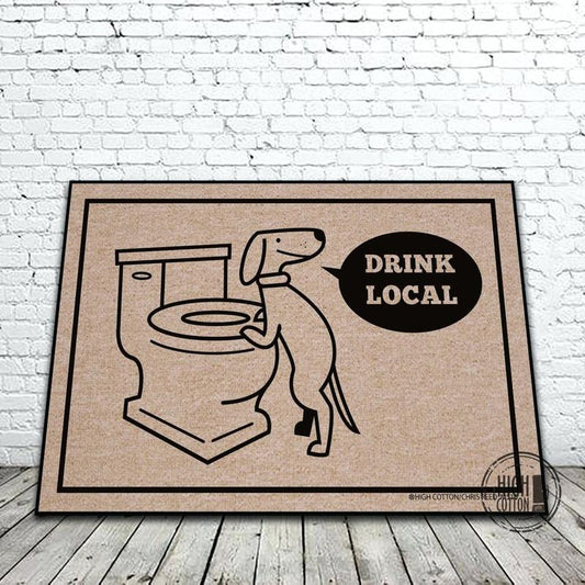 Drink Local doormat image 0