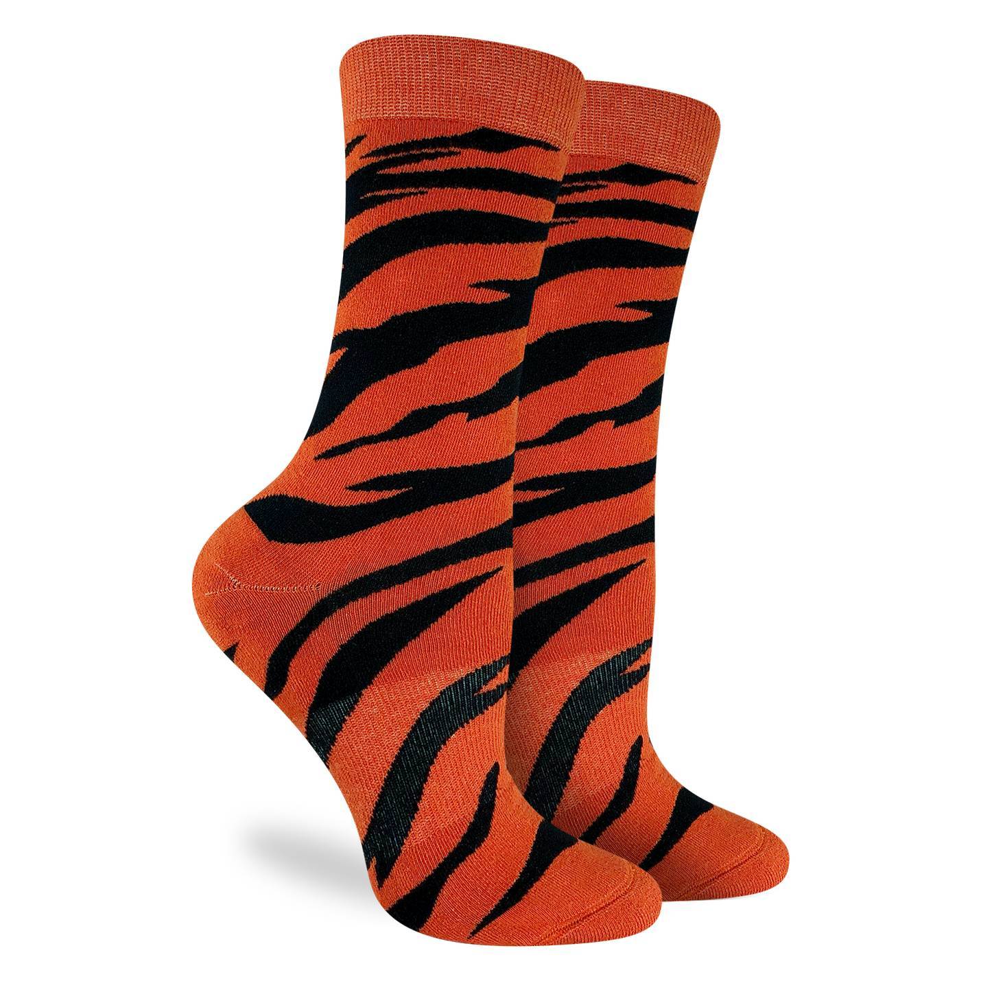 Women's Tiger Print Socks image 1