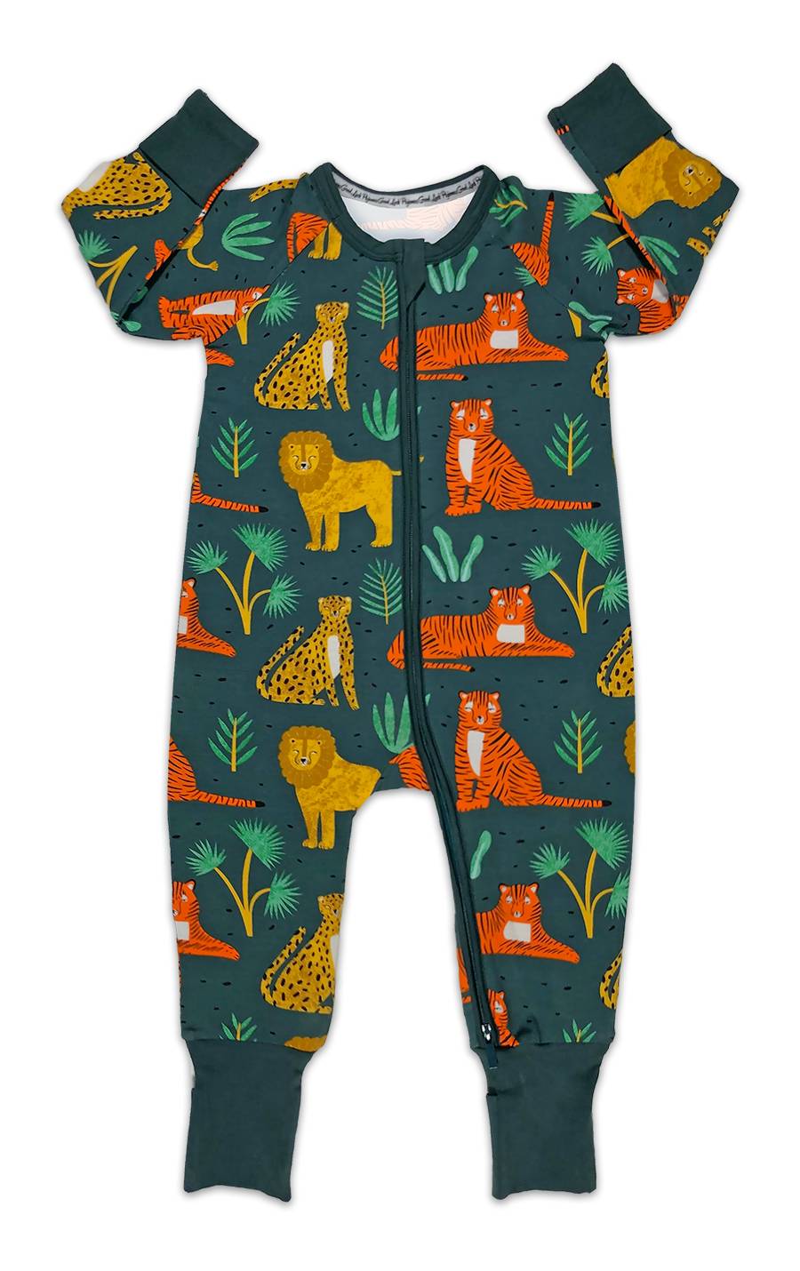 Big Cats Baby Pajamas image 0