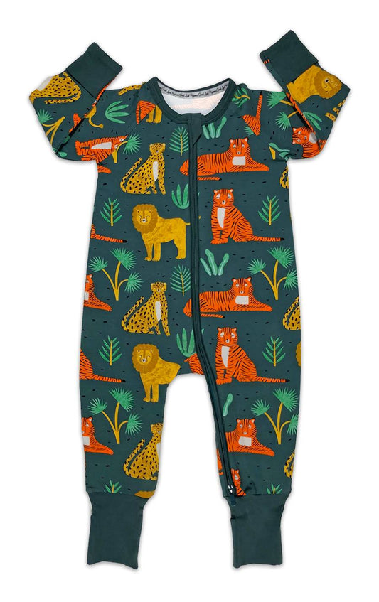 Big Cats Baby Pajamas image 0