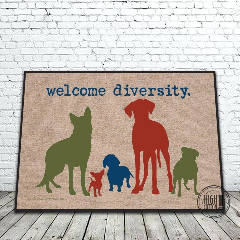 Diversity Welcome doormat image 0