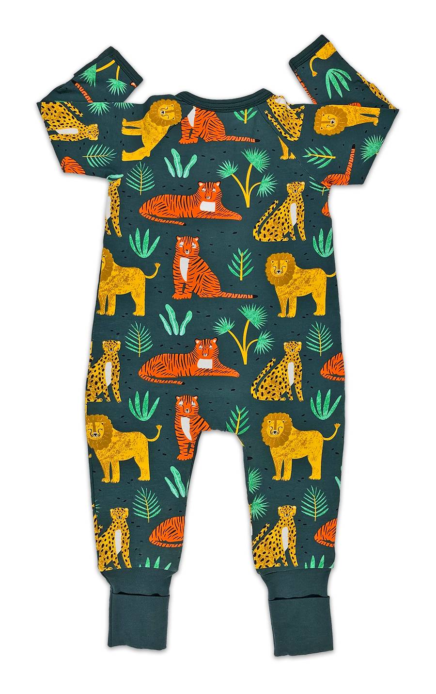 Big Cats Baby Pajamas image 1