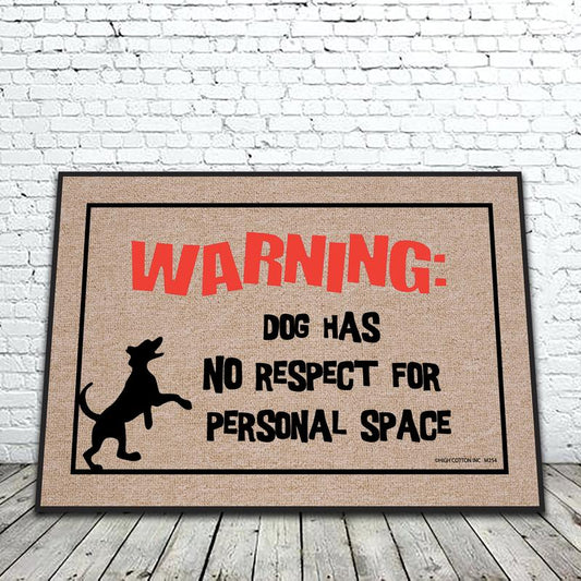 Personal Space Dog doormat image 0