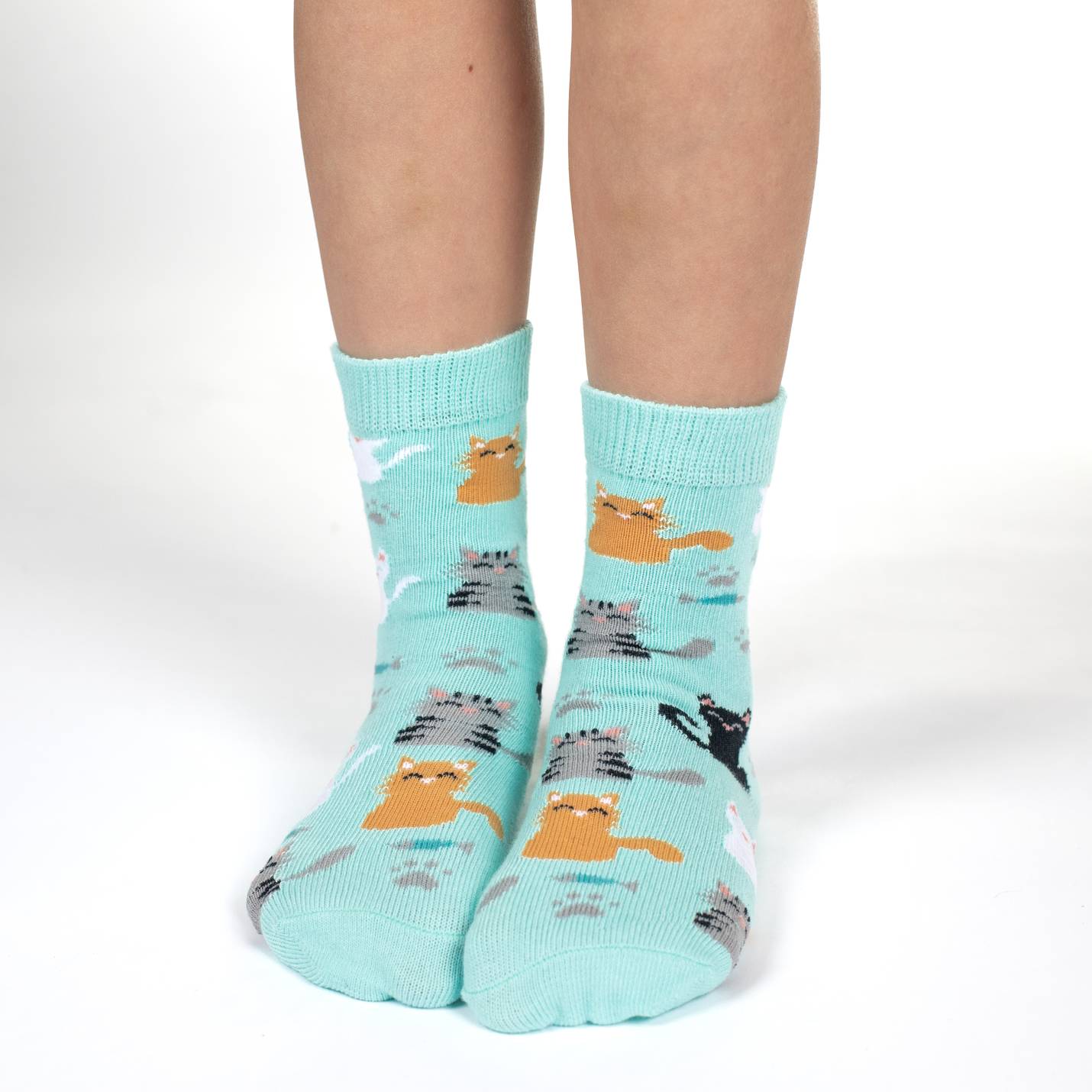 Cats, Koala And Octopus Kids Socks image 0