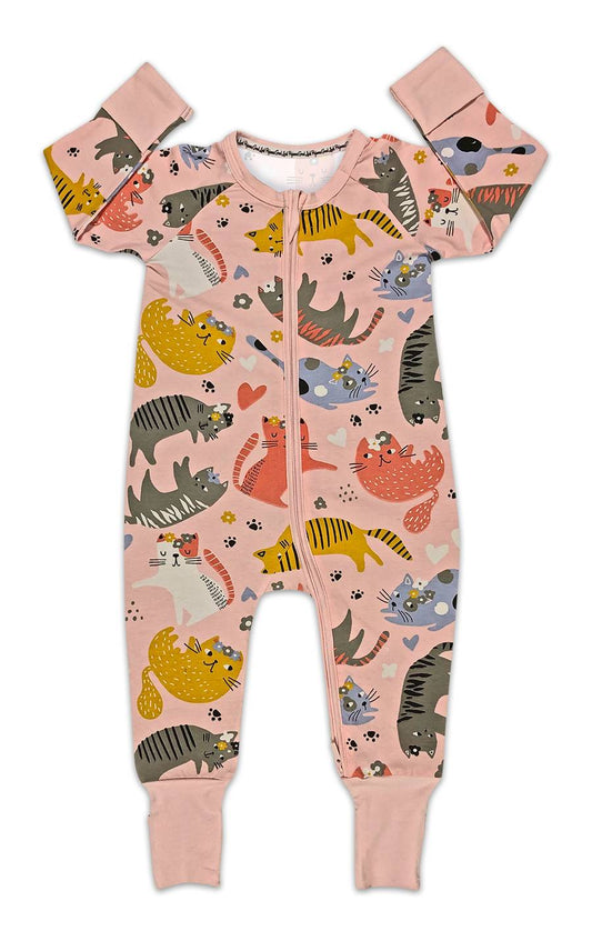 Kitty Cats Baby Pajamas image 0