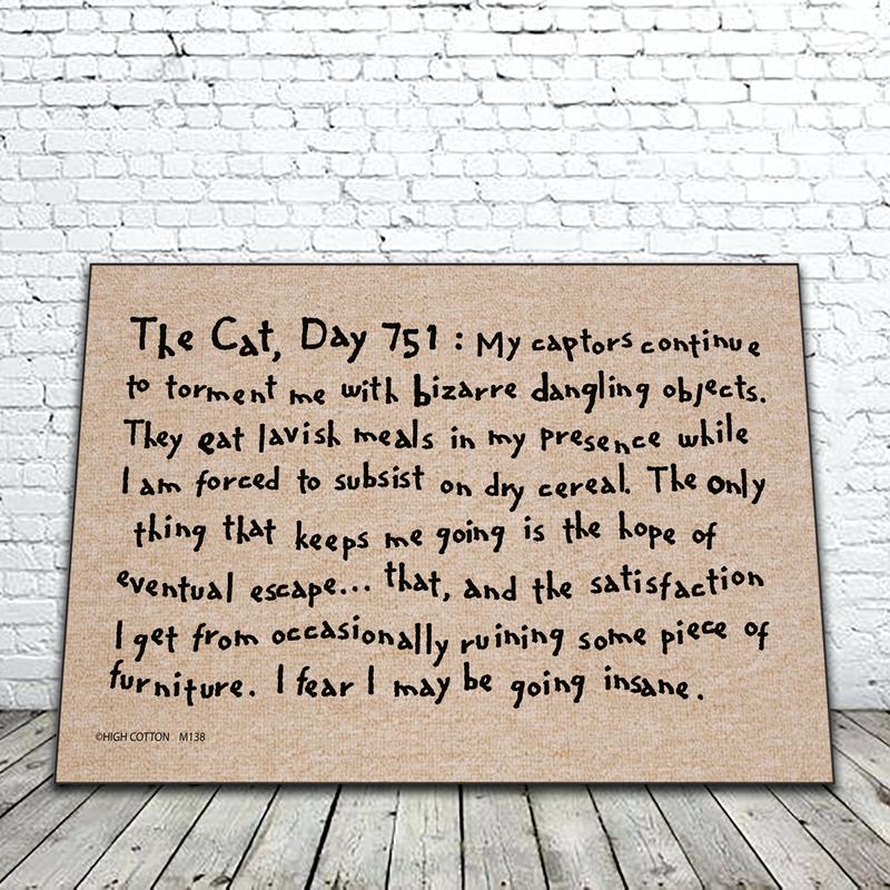 The Cat, Day 751 doormat image 0
