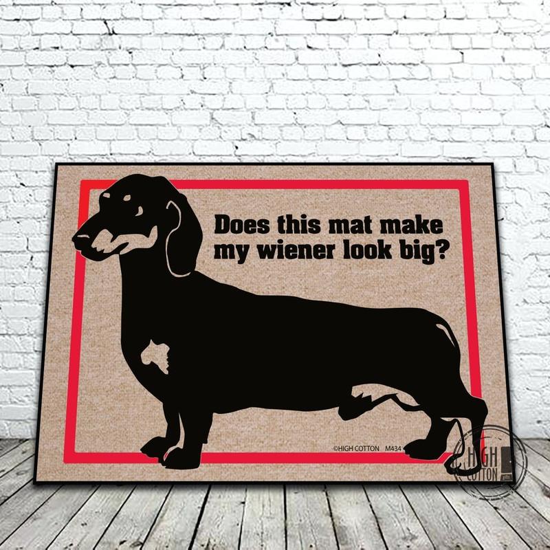 Wiener Look Big doormat image 0